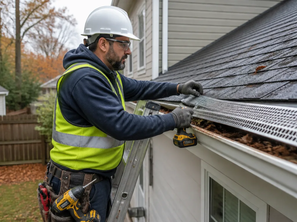 Gutter Guard Installation